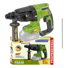 PROCRAFT akumulátorové vŕtacie kladivo PHA40bb (bez akumulátora a nabíjačky)