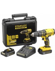STANLEY FMC626D2K aku vŕtačka s príklepom 18V 2,0 Ah