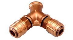 PROFIAIR PNEU rozvádzač 2-cestný, 3/8"IG komp. so spojkami SB