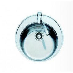 Kuchynský drez TEKA CENTROVAL 45 Matt d=465/185mm