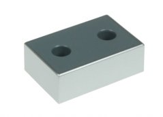 Noha NK plast 60x40x20mm strieborna