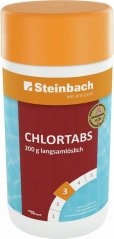 STEINBACH chlórové tablety 200g rýchlo rozpustné