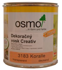 OSMO 3183 dekoračný vosk Creativ korál 0,375l