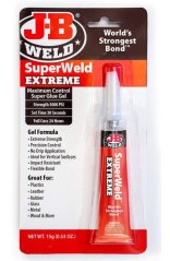 J-B WELD sekundové gélové lepidlo nárazuvzdorné 15g SupoerWeld