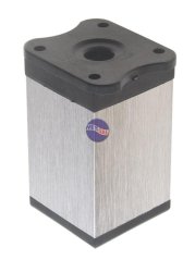 Noha NK nerez+plast štvorcová 40 x 40 x 60mm