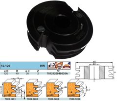 Fréza - multifréza na rámčeky 020