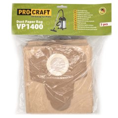 PROCRAFT papierové vrecko pre priemyselný vysávač VP1400 SpVP1400