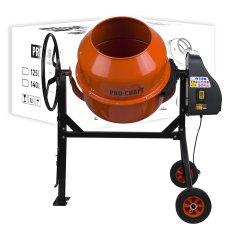 PROCRAFT PCM160 miešačka na betón 800W 160L