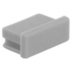 Koncovka pre profil LED AL1 šedá