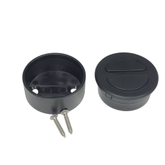 GENIUX Furneo 2 vypínač 2-tlačidlový zap/vyp stmievanie čierny