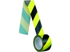Bezpečnostná páska samolepiaca normovaná 66 m, žlto-čierna