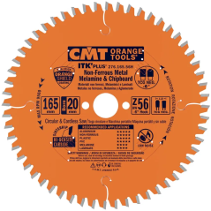 CMT ultra tenký kotúč D168x1,8 d20 Z52 na lamino, plast a neželezné kovy