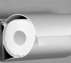 Zavesny system AL listovy - držiak rolky uzatvorený 235mm