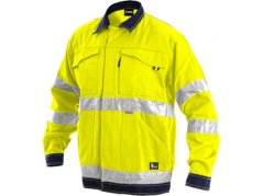 Blúza NORWICH výstražná žlto-modrá v.60