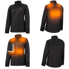 MILWAUKEE M12 HJP LADIES-0 (M) vyhrievaná prešívaná bunda dámska
