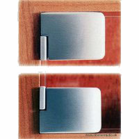 Zaves na sklo vrch & spodok SQUARE Crm