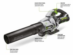 EGO POWER LB5800E aku fukár 986m3/h bez aku a nabíjačky